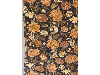 2 Vintage Gardinlängder ”Minstrel” A Wardle Fabric efter William Morris 70-tal