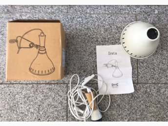 Ikea vintage klämspotlampa Irsta vit (ej kvar i sortimentet) design Maria Vinka Ikea vintage klämspotlampa Irsta vit (ej kvar i sortimentet) design Maria Vinka