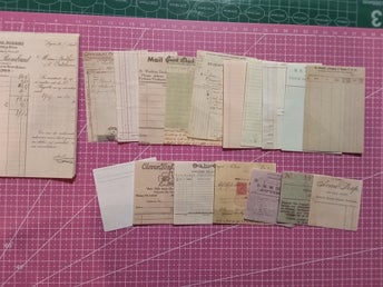 Vintage papper för scrapbooking