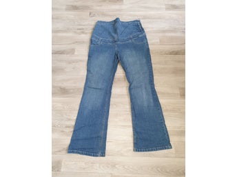 Gravid Lindex blåa jeans, storlek 44,gravidjeans,se annons