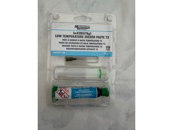 MG Chemicals Lågtemperatur lödpasta Sn42Bi57Ag1 T3