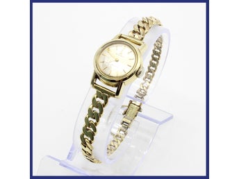 OMEGA Seamaster klocka, 21mm, doublé 14K guld, pansarlänk