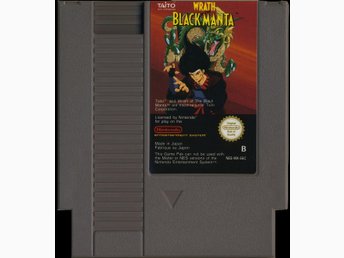 Wrath Of The Black Manta (PAL A) - NES Spil - - Fordi vi