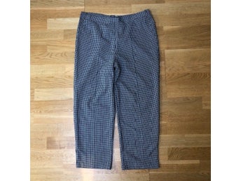 St Michael houndstooth check pattern cropped pants size EU 46 - Made in UK