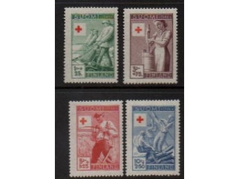 Finland, f 311-314 Röda korset, Modernäringar