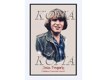 70-TALS RETRO CREEDENCE CLEARWATER REVIVAL COLLECTION SOFT PAINNT MÅLNINGAR