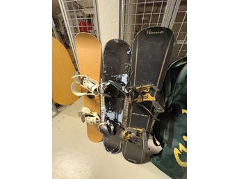 Säljer tre styckna snowboard