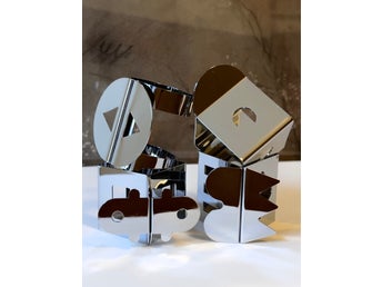 (Sällsynta) Servettringar, set om 4st, Nathalie Du Pasquier för Bodum 1990-tal