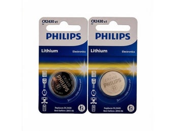 Lithium CR 2430 Batterier 2st 1-Pack
