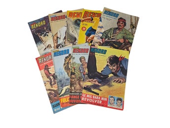 Tidningen Rekord - 9 st 1960-tal