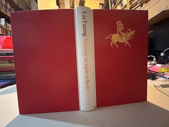 Konsten att njuta av livet av Lin Yutang, bok, Very Fine