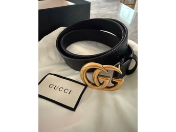 GG Marmont Belt i storlek 90/36 - äkta med kvitto