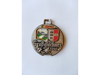 Vintage Großglockner / Österreich mekanisk medaljong – Souvenir