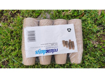 biologiskt nedbrytbara odlingskrukor, 320-pack