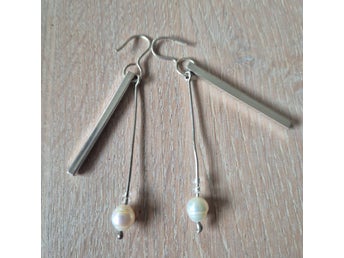 Silverörhängen, Marianne Gedda, vintage