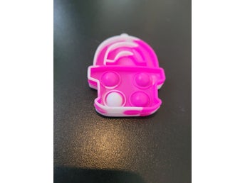 Pop It Fidget Leksak - Rosa och Vit Väska