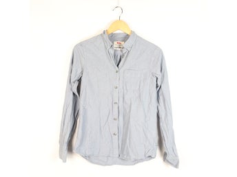 Fjällräven Skjorta Blå Regular Fit Dam Stl XS