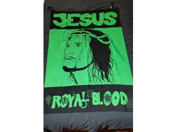 Jesus Royal Blood poster/ flagga