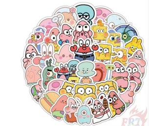 60st Svampbob stickers