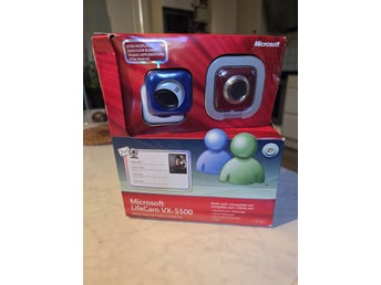 LifeCam VX-5500 – Retro Webbkamera – Oanvänd / NOS