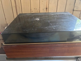 DUX Radio Skivspelare Typ 5225 – Svensk vintageklassiker i teak – 16/33/45/78 va