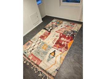 Helt ny äkta äkta Berber ull matta 190×300
