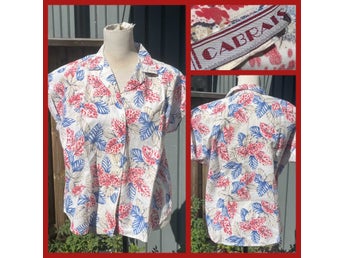Retro vintage blus Cabrais 80-tal