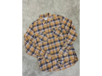 Nudie Jeans Co – Rutig Flanellskjorta- Stl S