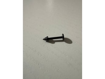 Rostfritt stål Piercing / kroppssmycke [Svart] (5)