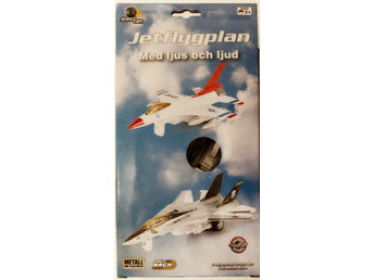 Jetflygplan med Ljus och Ljud - Skala 1:80