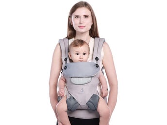 Ny – Ergonomisk Bärsele (Svart) från LUFFCABO – Alla Årstider