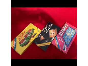 3 retrospel från Joker: Alfapet, Cluedo, och Bullerbyn
