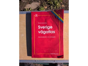 Klassisk Motormännens Sverige vägatlas – Kartförlaget