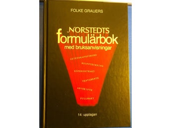 (118) NORSTEDTS FORMULÄRBOK 14:upplagan 1990