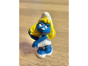 Smurfina figur Smurf flicka med gult hår