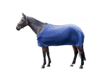 HKM Fleecetäcke Madrid Mörkblå 115cm