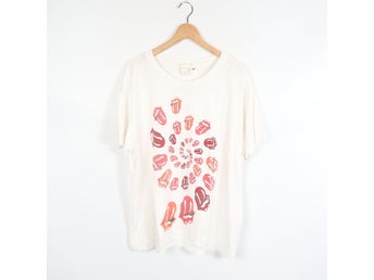 H&M Rolling Stones Tshirt Dam Stl XL