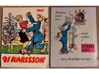 91:an 1957/1990/1992, 87:an Axelsson 1996, Åsa-Nisse 1987/2000 & Hälge 2000