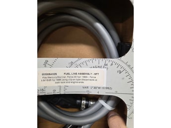 Ny bensinslang 8M0054325 ord. Pris ca 1000kr