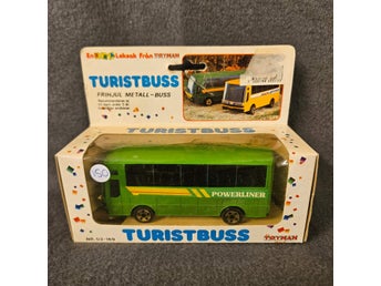 Modellbil, Leksaksbil, Leksak, Bil, Turistbuss, Toyman, Powerliner