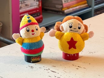 Vintage Brio Starla och Clownen Freddie, Brio Friends