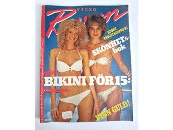 Vecko Revyn nr 21 1982 - Mick Jagger, Jack Nicholson
