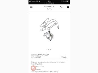 efva attling halsband magnolia efva attling halsband magnolia