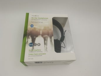 Nedis Streetline On-Ear-hörlurar med Bluetooth-anslutning