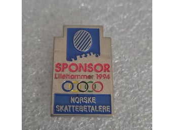 Pins Lillehammer ol 94 Norske Skattebetalere