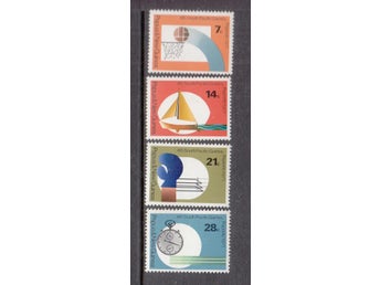 Papua Nya Guinea, Mi 203-206, Basket, Segling mfl, xx