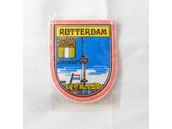 Rotterdam Euromast - Holland - Tygmärke - Patch - Sy på Märke - Nederländerna