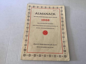 1966 Almanacka #A