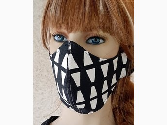 Download Svarta Tyg Munskydd PNG