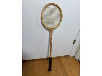 Vintage Slazenger Challenge Tournament Wood squashracket Racquet Racket i Trä